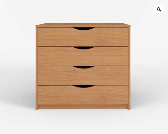 cajonera a medida cerezo