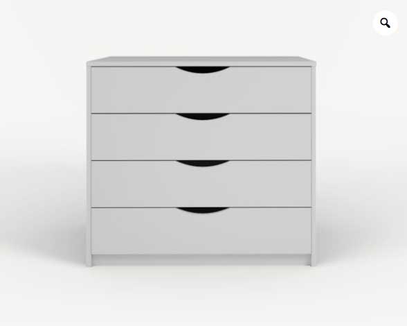 cajonera a medida color gris ingles